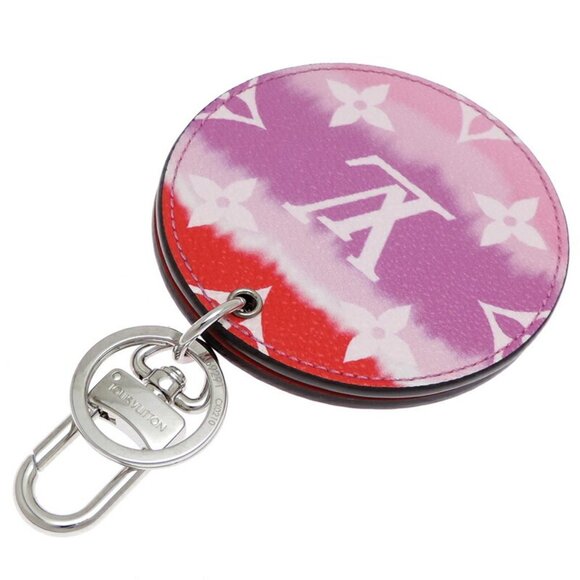 LOUIS VUITTON Pink Monogram Keyring - Picture 2 of 7